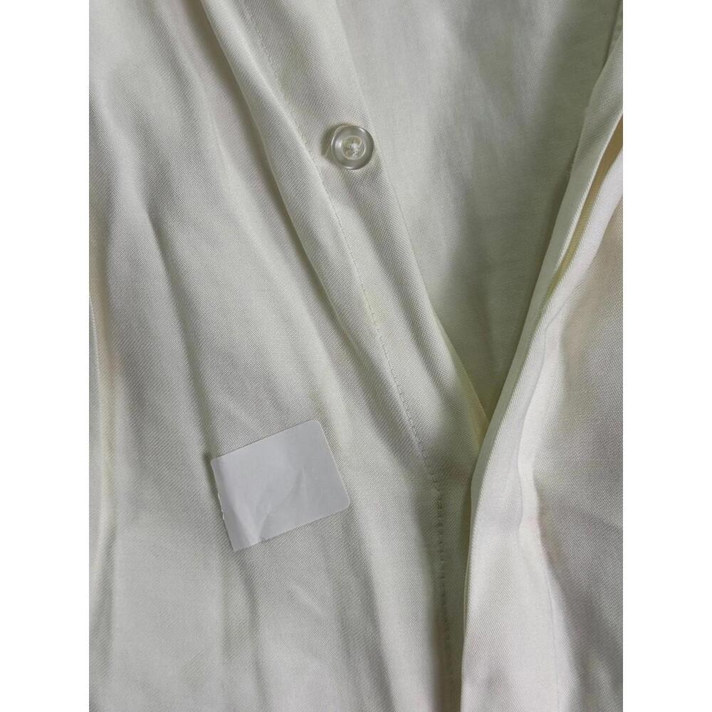 K.NGSLEY White Nes Shirt Dress Size M with Stains - Picture 6 of 10